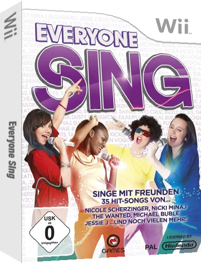 Everyone Sing — box-3D (DE)
