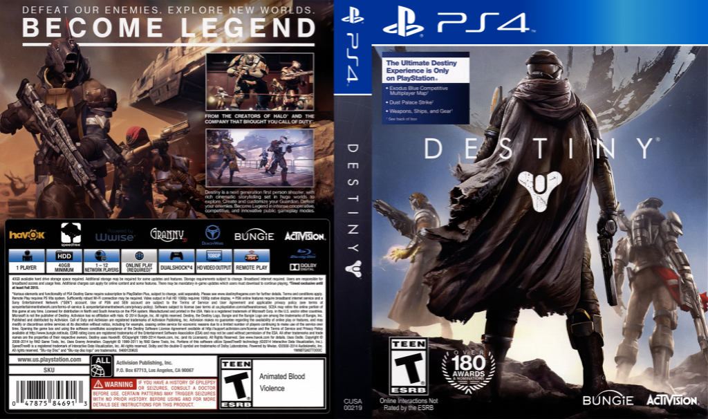 Destiny — box-texture (US)