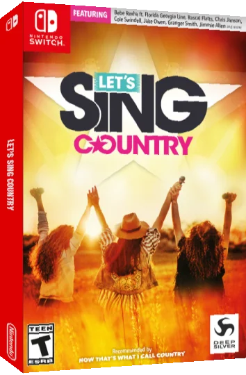 Let's Sing Country — box-3D (US)