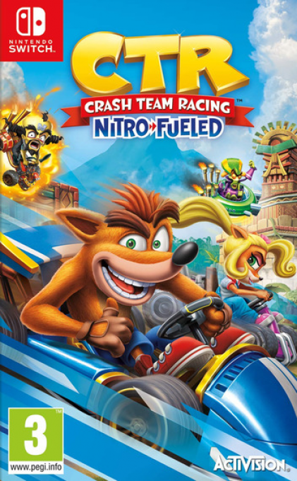 Crash Team Racing Nitro-fueled — box-2D (EU)