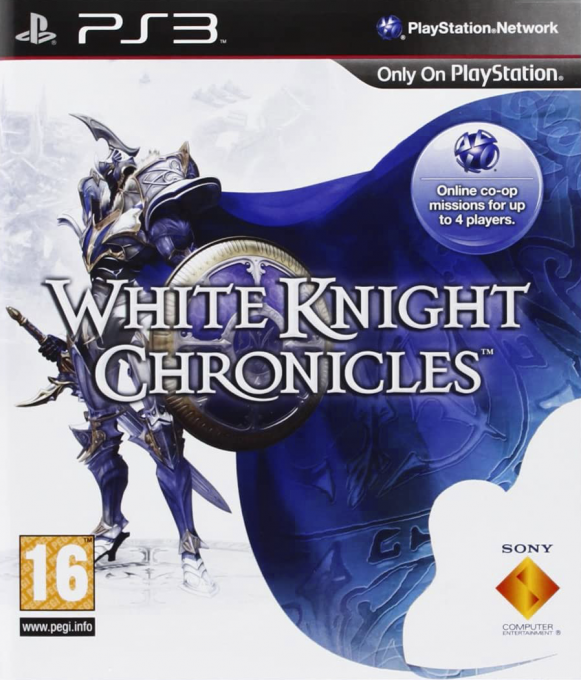 White Knight Chronicles — box-2D (EU)