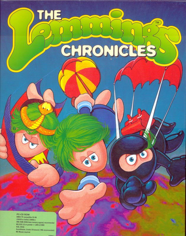 All New World of Lemmings box art
