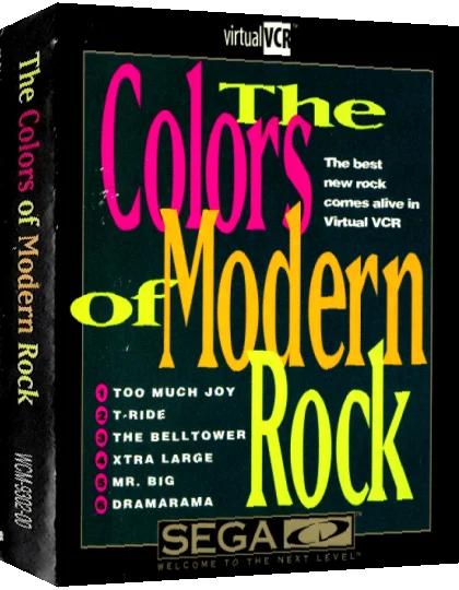 Colors of Modern Rock, The — box-3D (US)