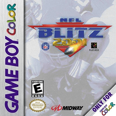 Nfl Blitz 2001 box art