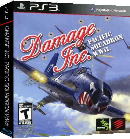 Damage Inc. - Pacific Squadron WWII — box-3D (US)