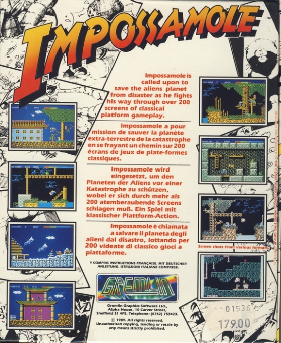 Impossamole — box-2D-back (EU)