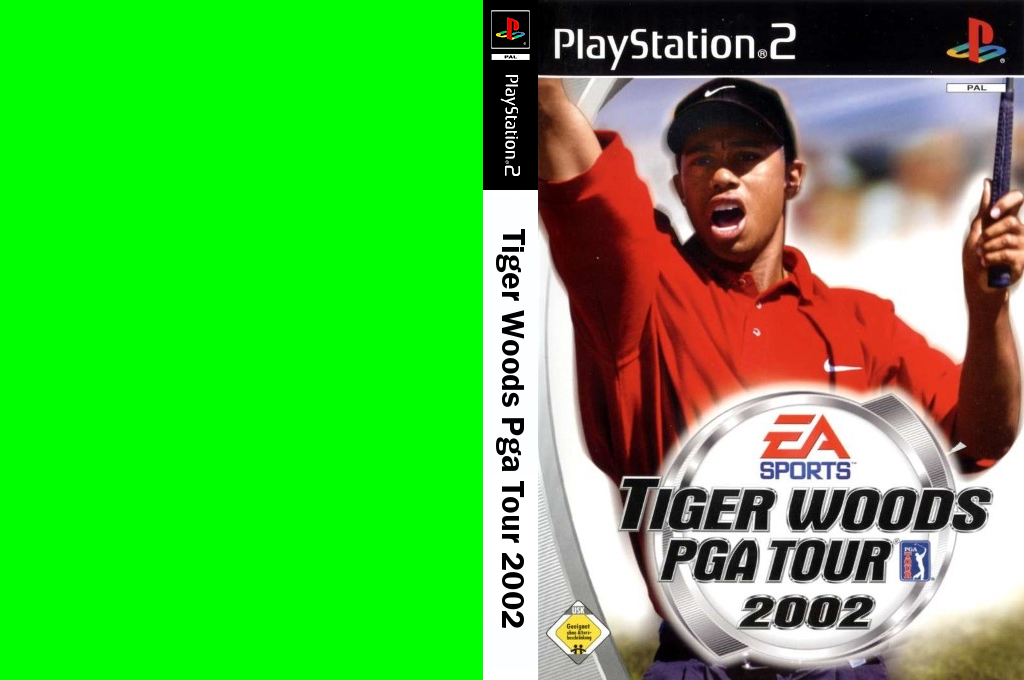 Tiger Woods Pga Tour 2002 — box-texture (DE)