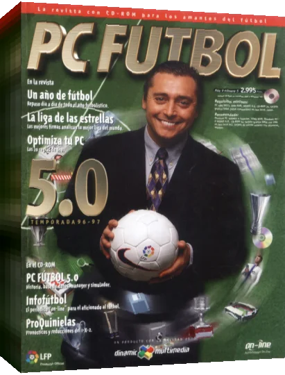 PC Fútbol 5.0 — box-3D (WOR)