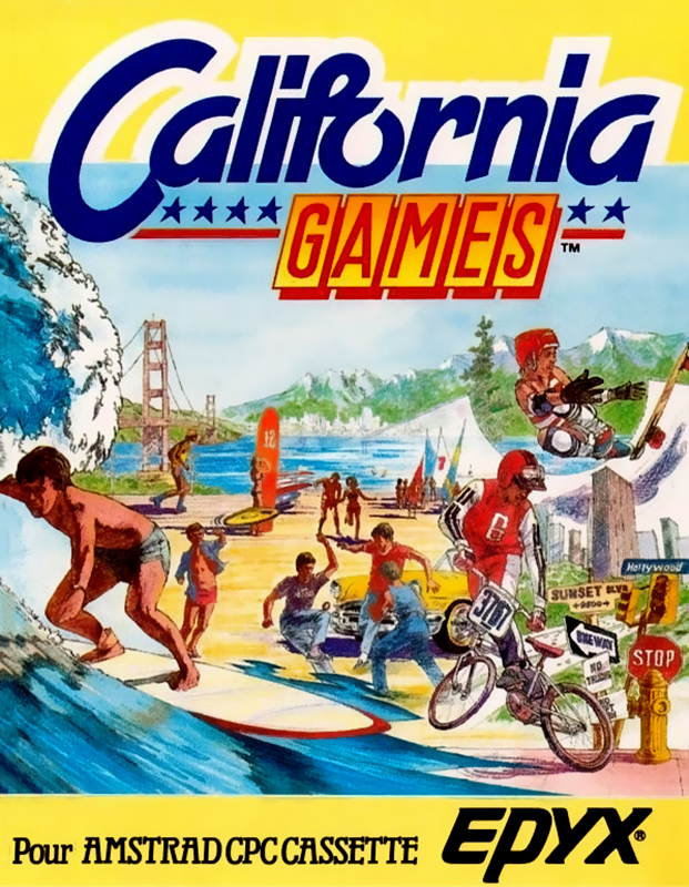 California Games — box-2D (FR)
