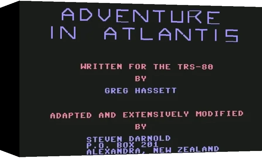 Adventure in Atlantis — box-3D (WOR)