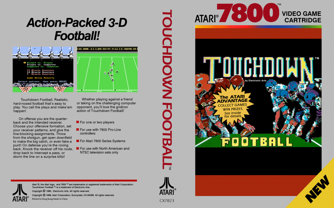 Touchdown Football — box-texture (US)