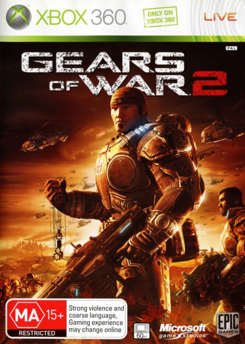 Gears of War 2 — box-2D (AU)