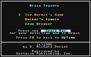 Brain Teasers — sstitle (WOR)
