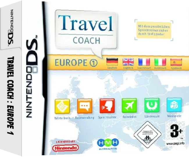 Travel Coach - Europe 1 — box-3D (EU)