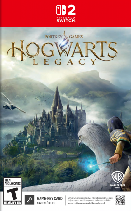 Hogwarts Legacy box art
