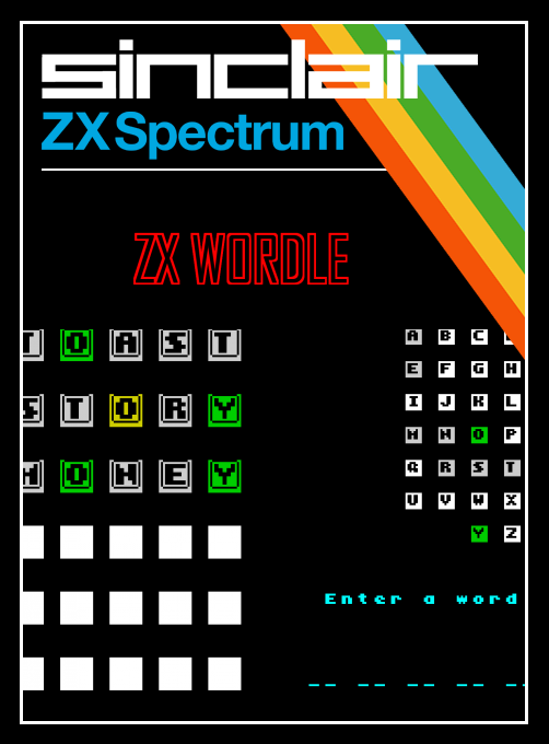ZX-Wordle box art