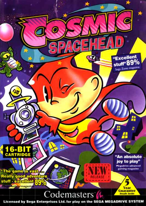 Cosmic Spacehead — box-2D (EU)