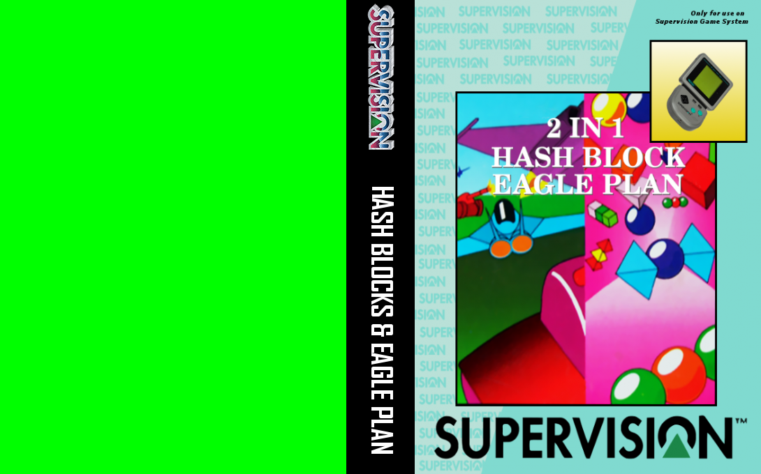 2 in 1 - Hash Blocks + Eagle Plan — box-texture (WOR)