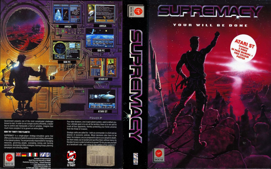 Supremacy - Your Will Be Done — box-texture (EU)