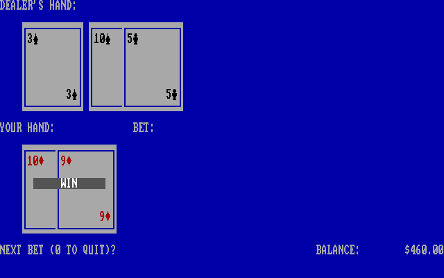 Blackjack — ss (WOR)