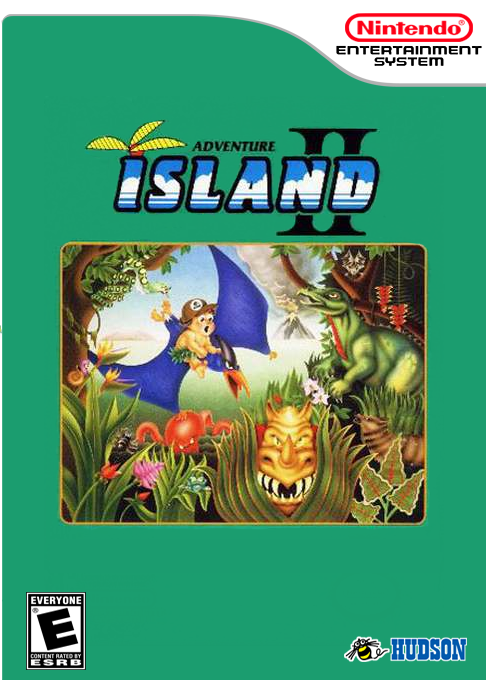 Adventure Island 2 box art