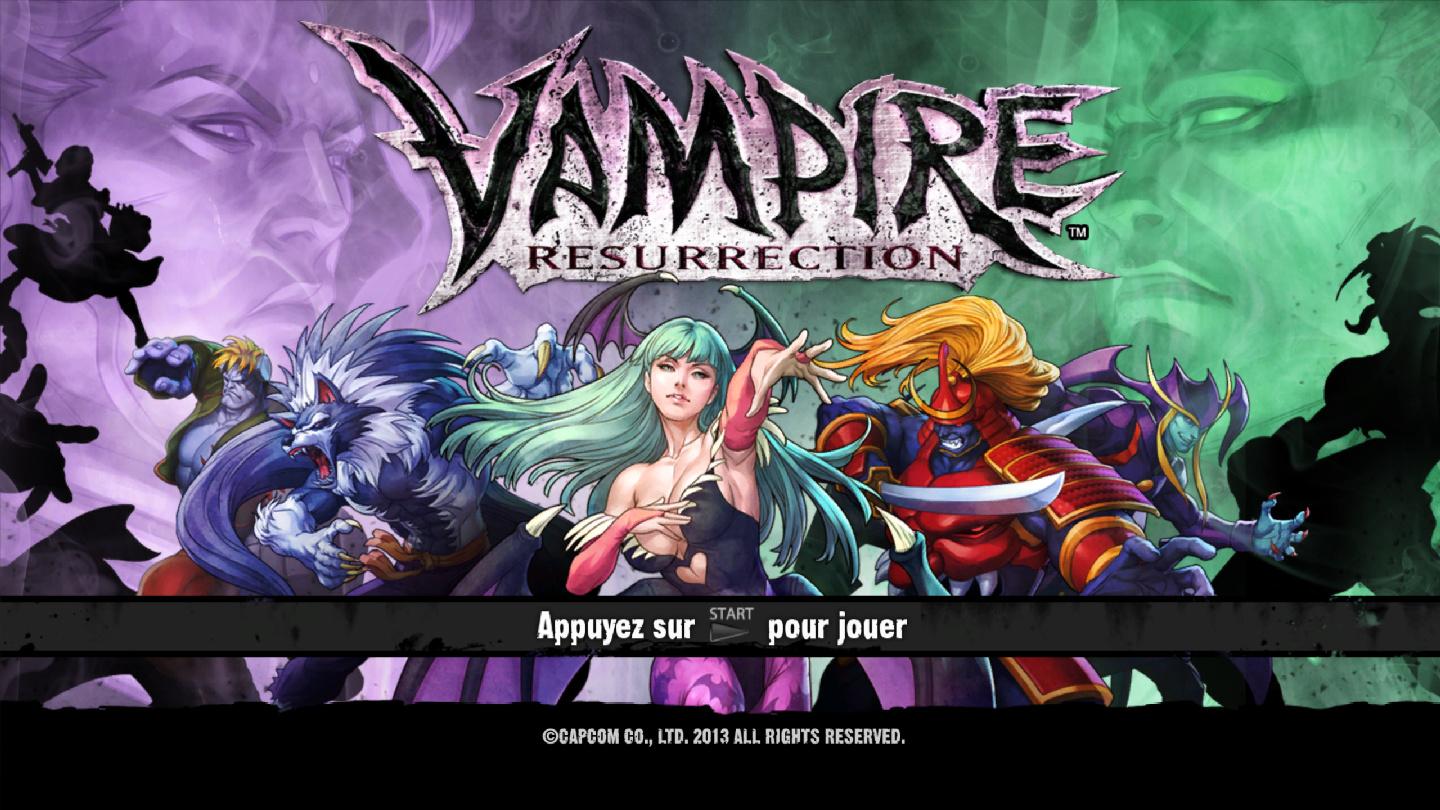 Darkstalkers Resurrection — sstitle (FR)
