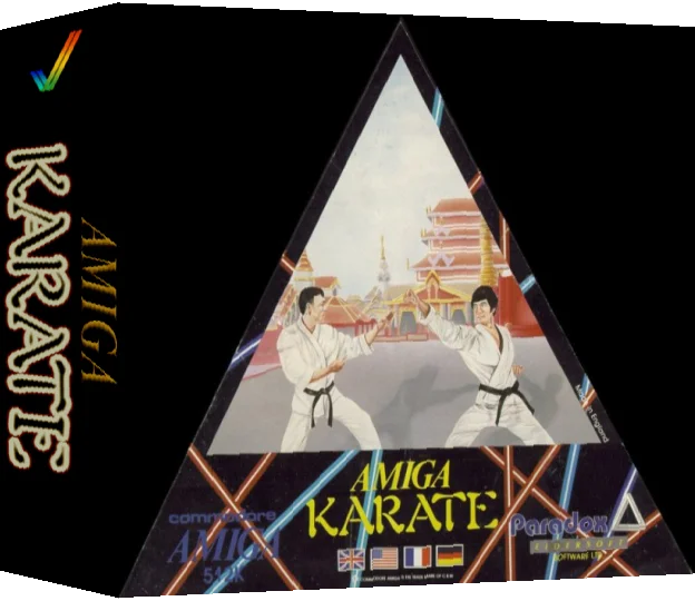 Amiga Karate — box-3D (CUS)