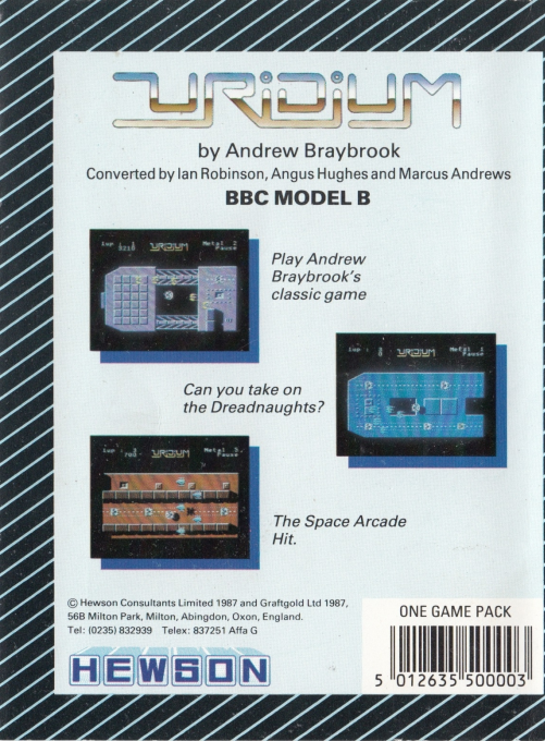 Uridium — box-2D-back (EU)