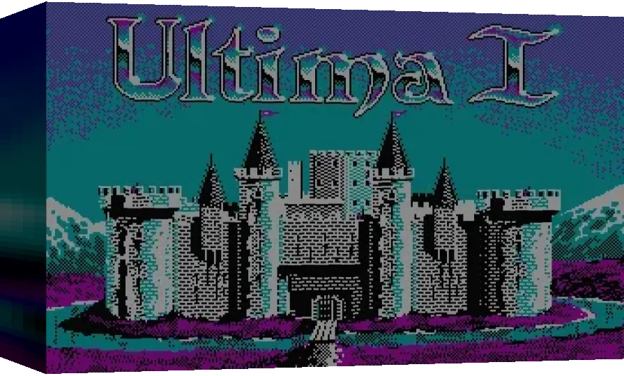 Ultima 1 - The First Age of Darkness — box-3D (WOR)