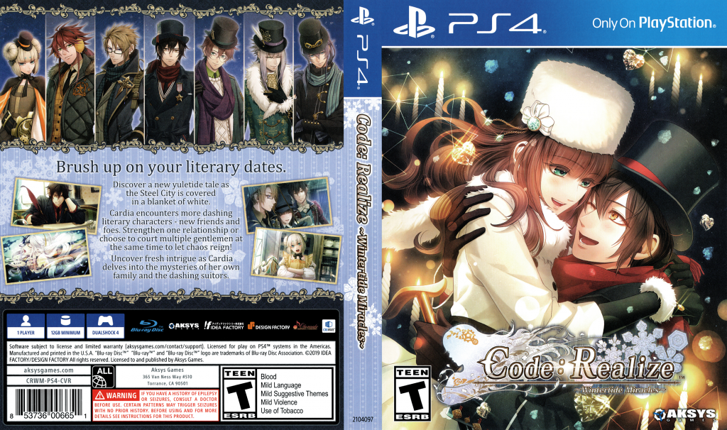 Code - Realize - Wintertide Miracles — box-texture (US)