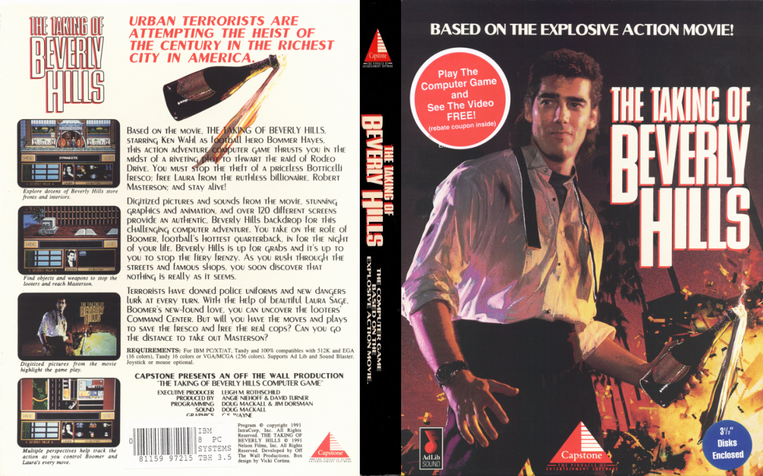 Taking Of Beverly Hills, The — box-texture (US)