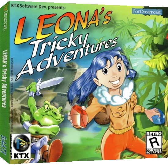 Leona's Tricky Adventures — box-3D (WOR)