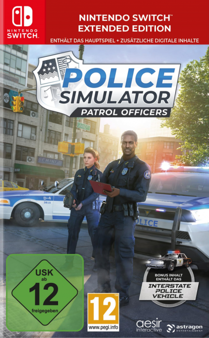 Police Simulator Patrol Officers — box-2D (DE)