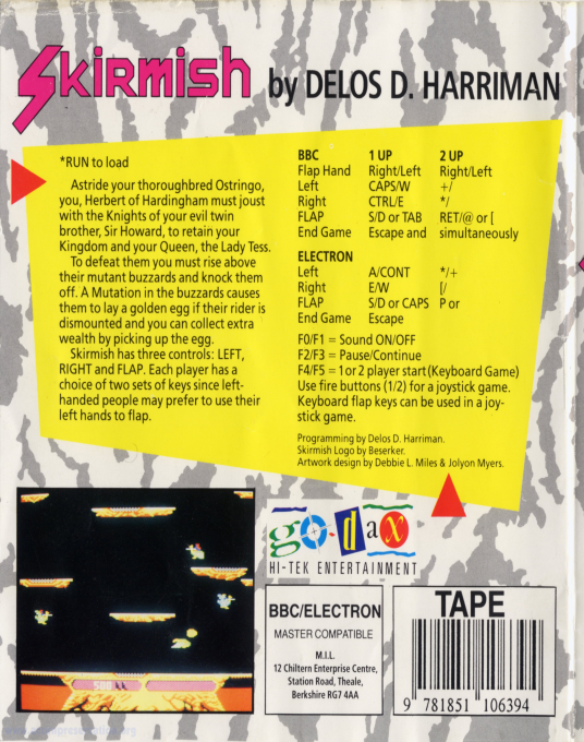 Skirmish — box-2D-back (WOR)