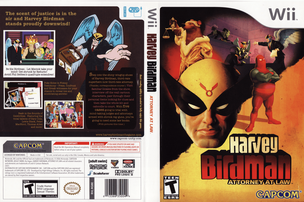 Harvey Birdman - Attorney at Law — box-texture (US)