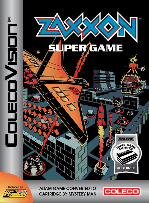 Zaxxon Super Game box art