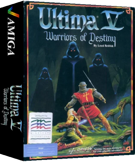 Ultima V - Warriors of Destiny — box-3D (EU)