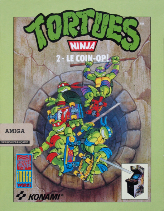 Teenage Mutant Hero Turtles - The Coin-Op! — box-2D (FR)