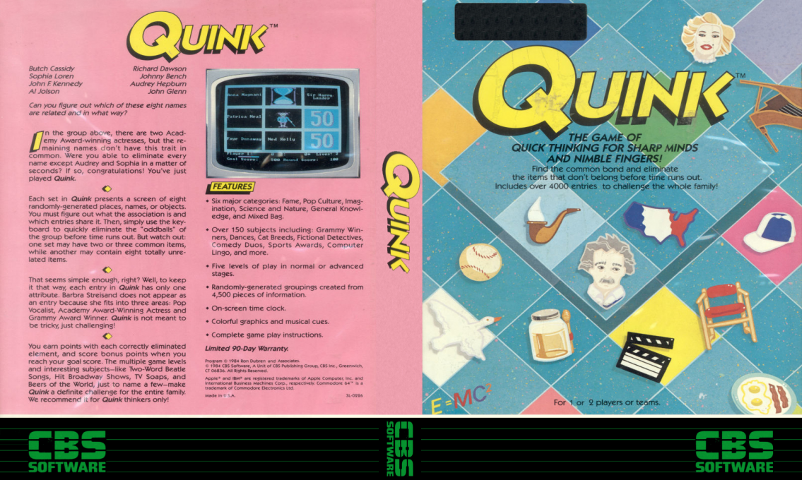 Quink — box-texture (US)