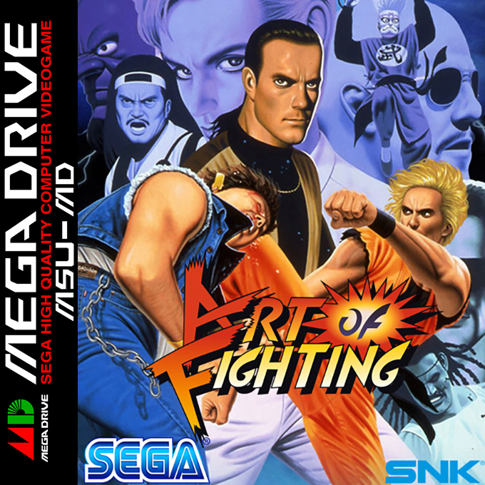 Art of Fighting box art