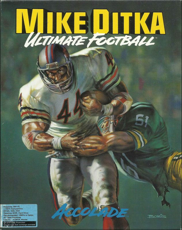 Mike Ditka Ultimate Football box art