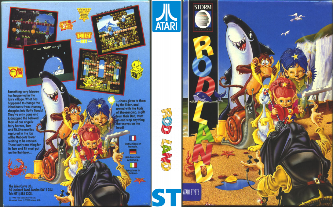 Rod Land — box-texture (EU)
