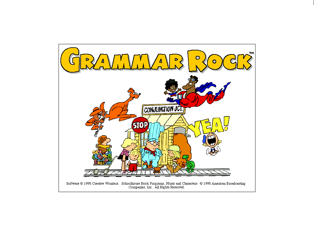Schoolhouse Rock! Grammar Rock — sstitle (WOR)