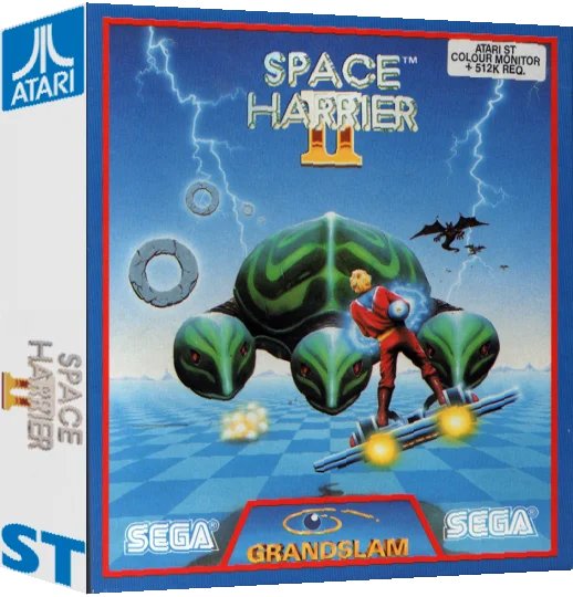 Space Harrier 2 — box-3D (EU)