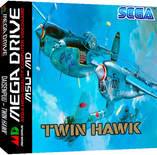 Daisenpuu ~ Twin Hawk — box-3D (WOR)