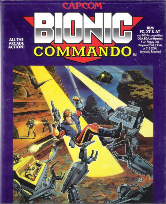 Bionic Commando box art