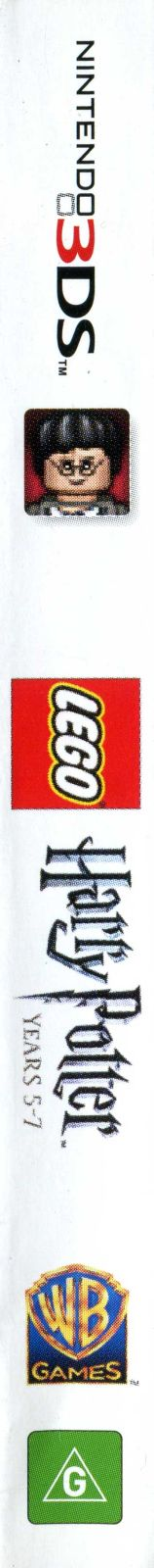 LEGO Harry Potter - Years 5-7 — box-2D-side (AU)