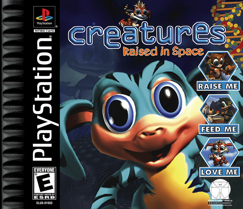 Creatures - Raised in Space box art