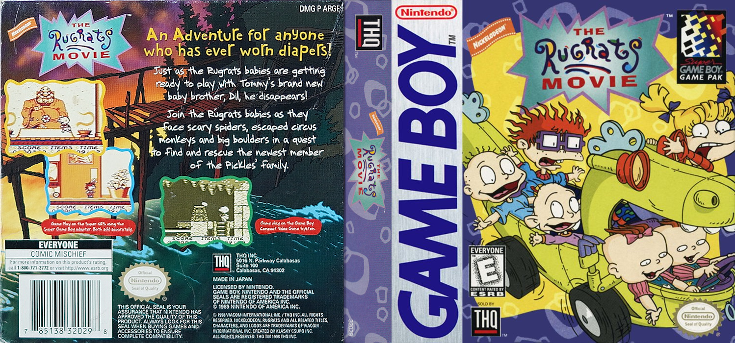 Rugrats Movie, The — box-texture (US)
