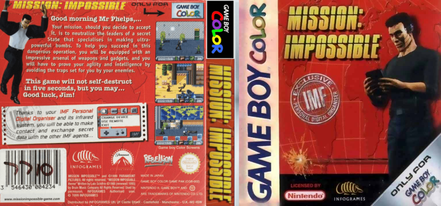 Mission : Impossible — box-texture (EU)